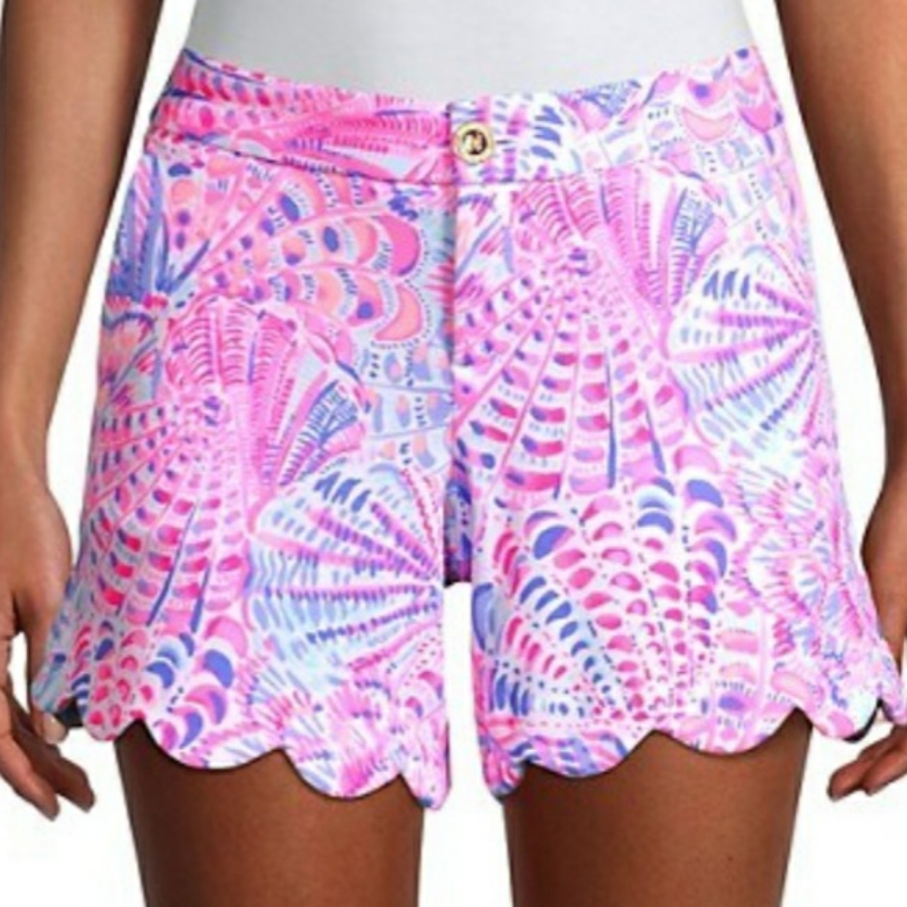 Lilly Pulitzer Razberry Sea You Soon shorts
